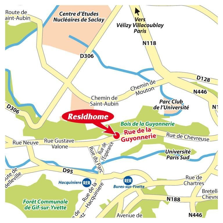 Residhome aparthotel Paris Saclay - Bures sur Yvette