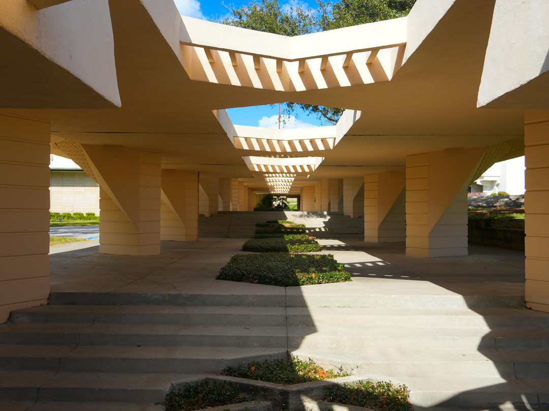 Frank Lloyd Wright at Florida Southern College-莱克兰必去景点