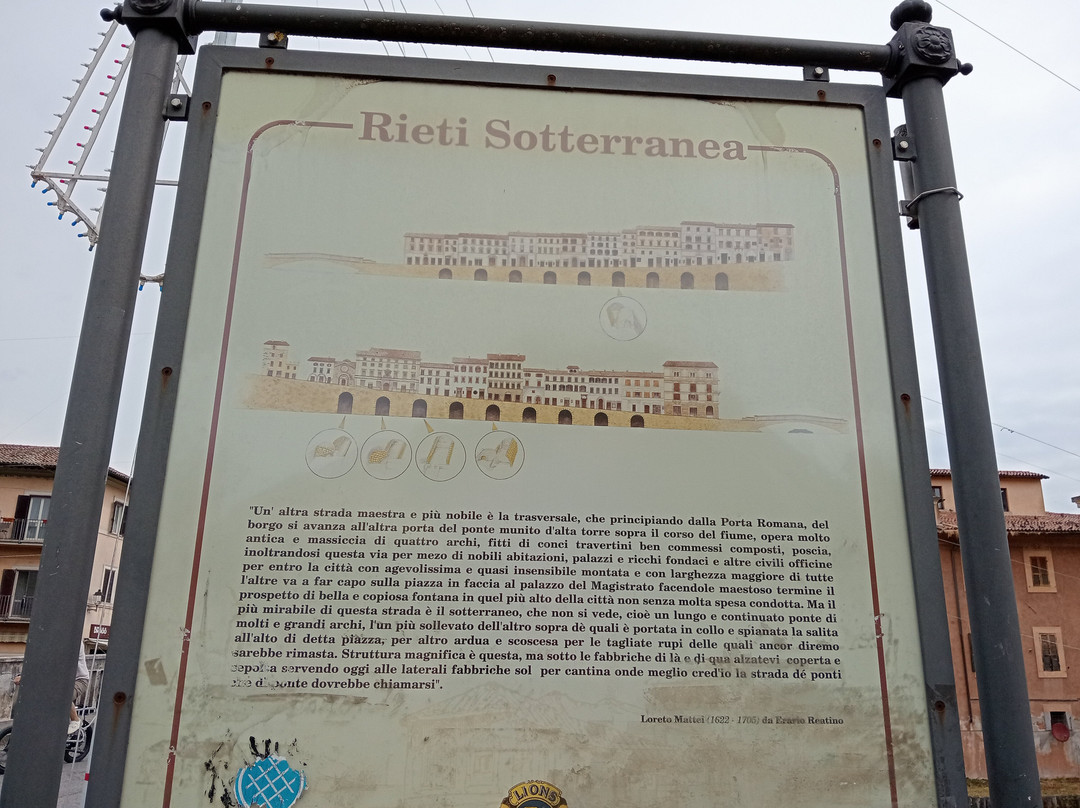 Rieti's Underground-列蒂必去景点