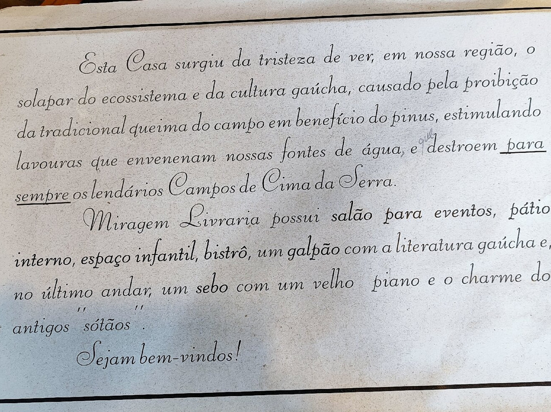 Miragem Livraria-Sao Francisco de Paula必去景点