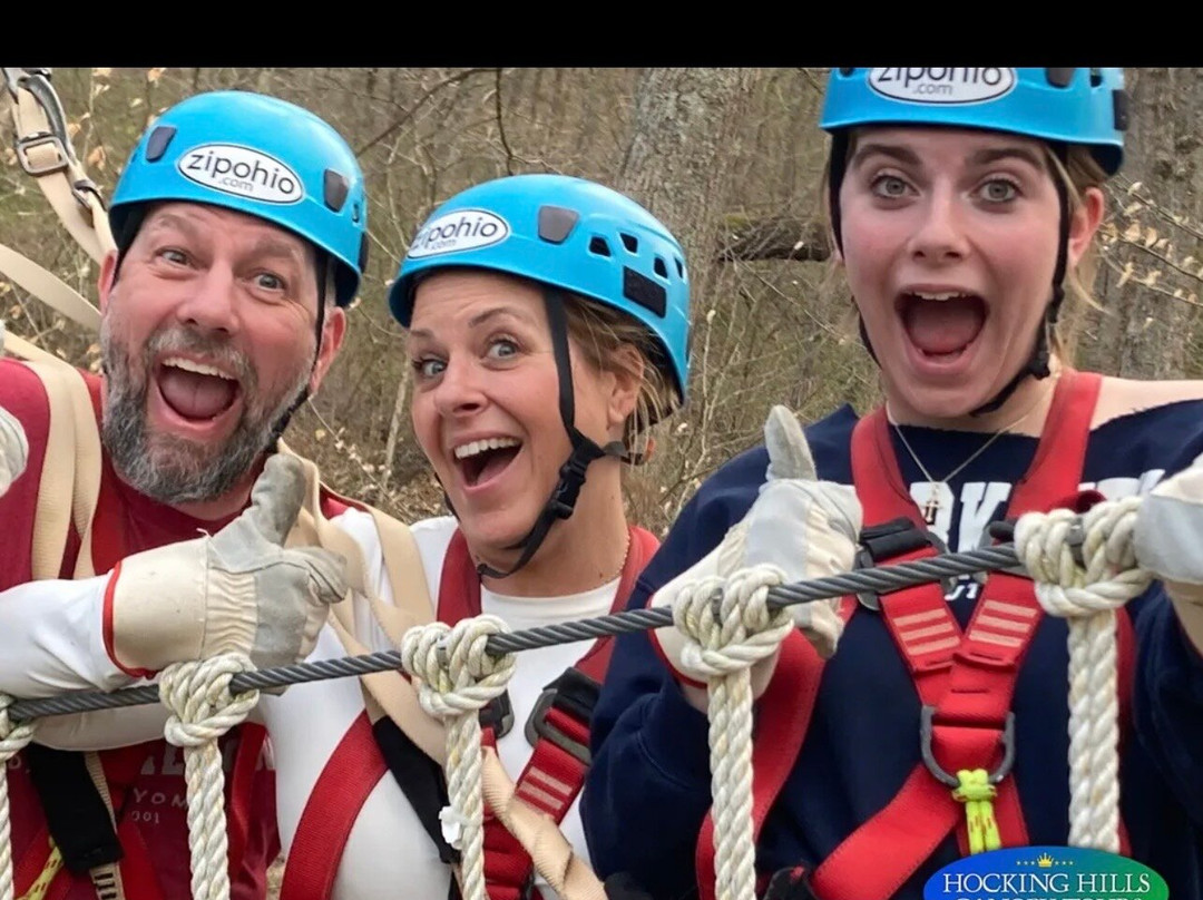 Hocking Hills Canopy Tours-Rockbridge必去景点