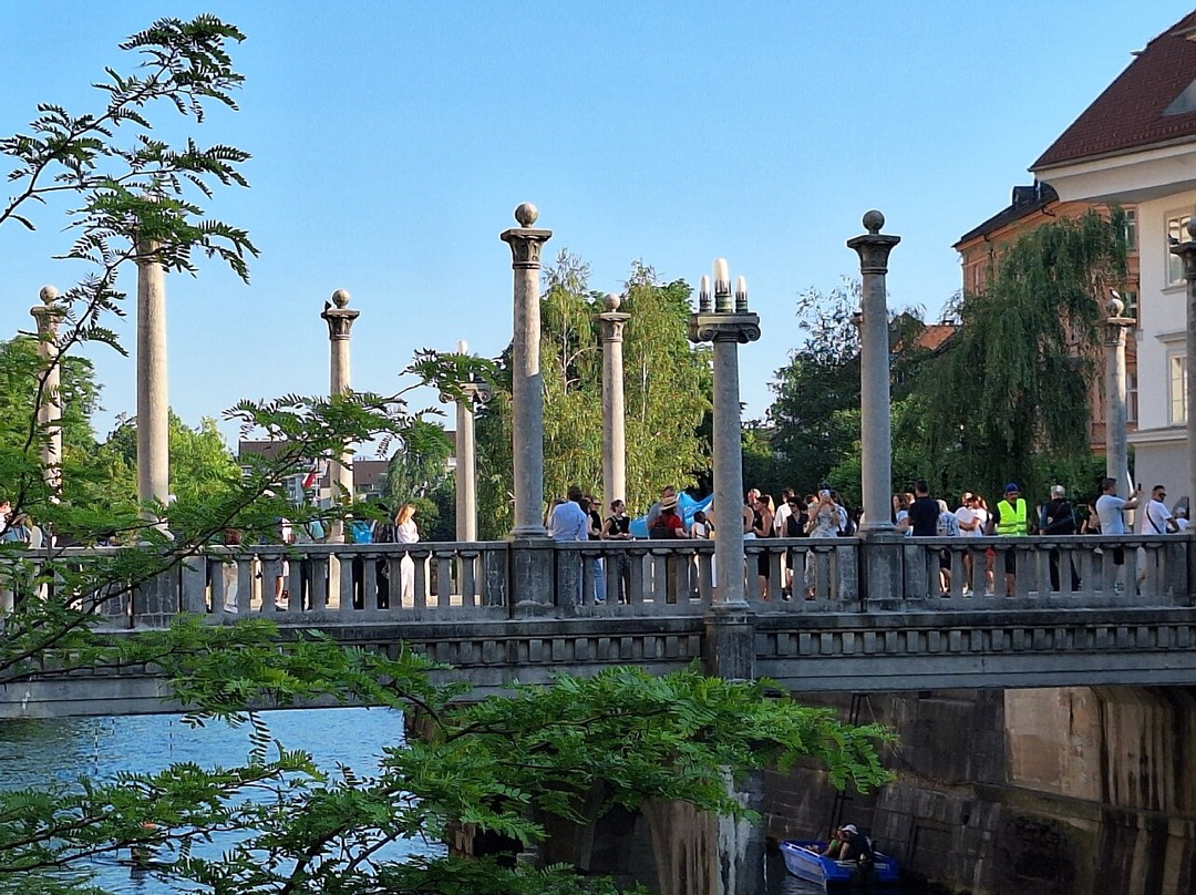 River Ljubljanica Kanal-卢布尔雅那必去景点