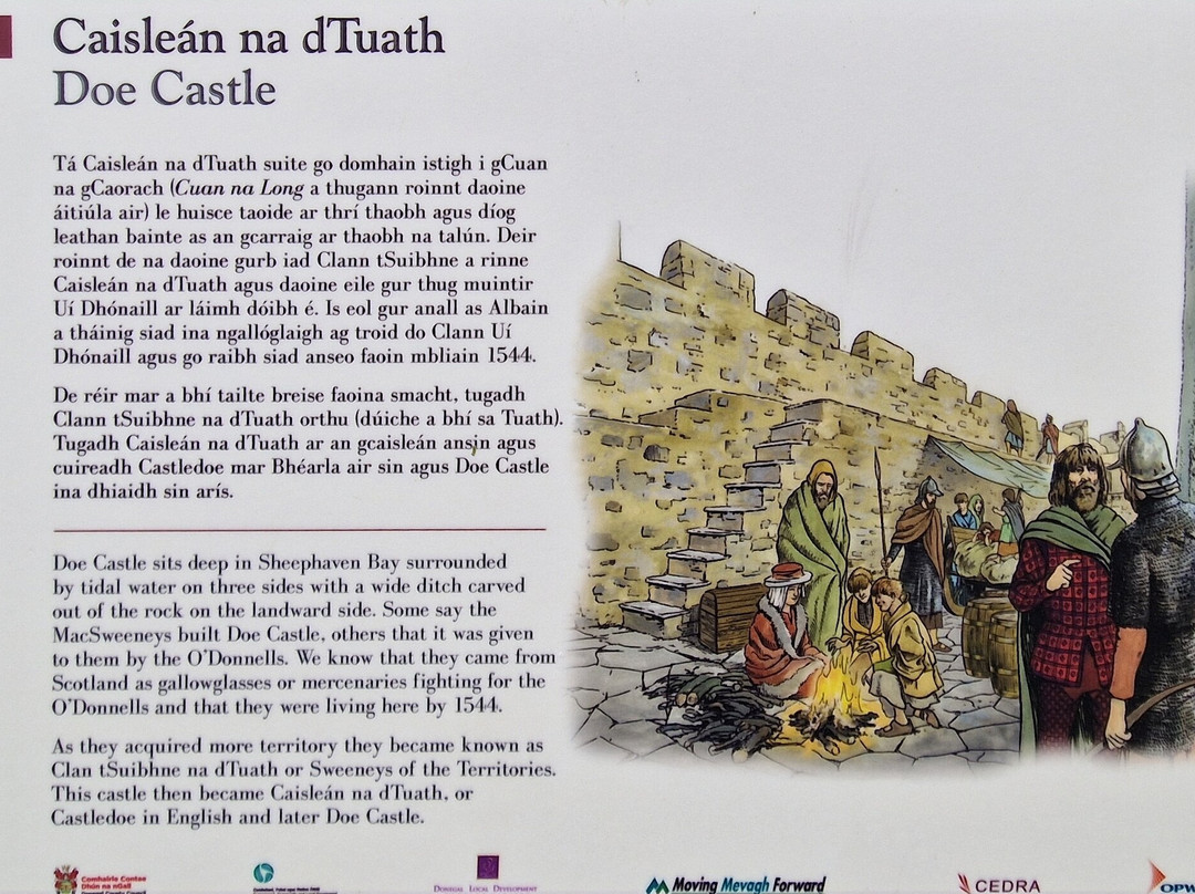 Doe Castle-Creeslough必去景点