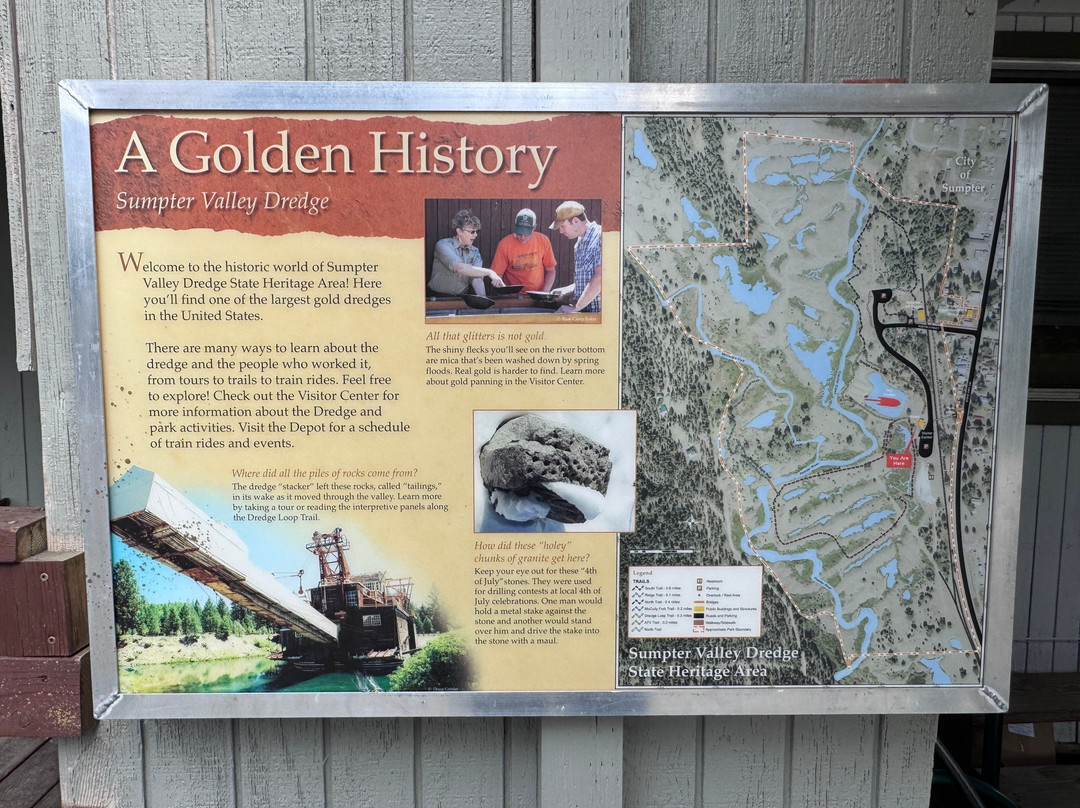 Sumpter Valley Dredge-Sumpter必去景点