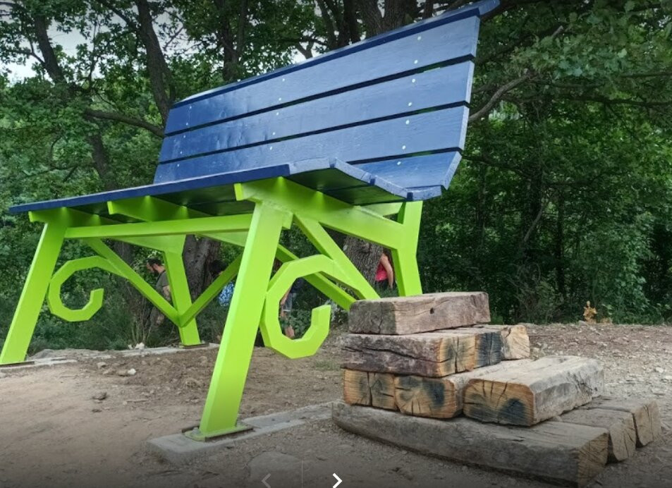 Panchina Gigante Lago Pistono