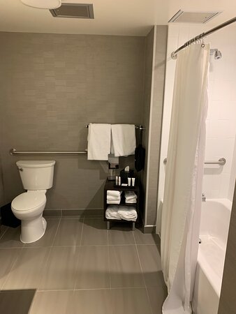 Buffalo Marriott At Lecom Harborcenter-浴室