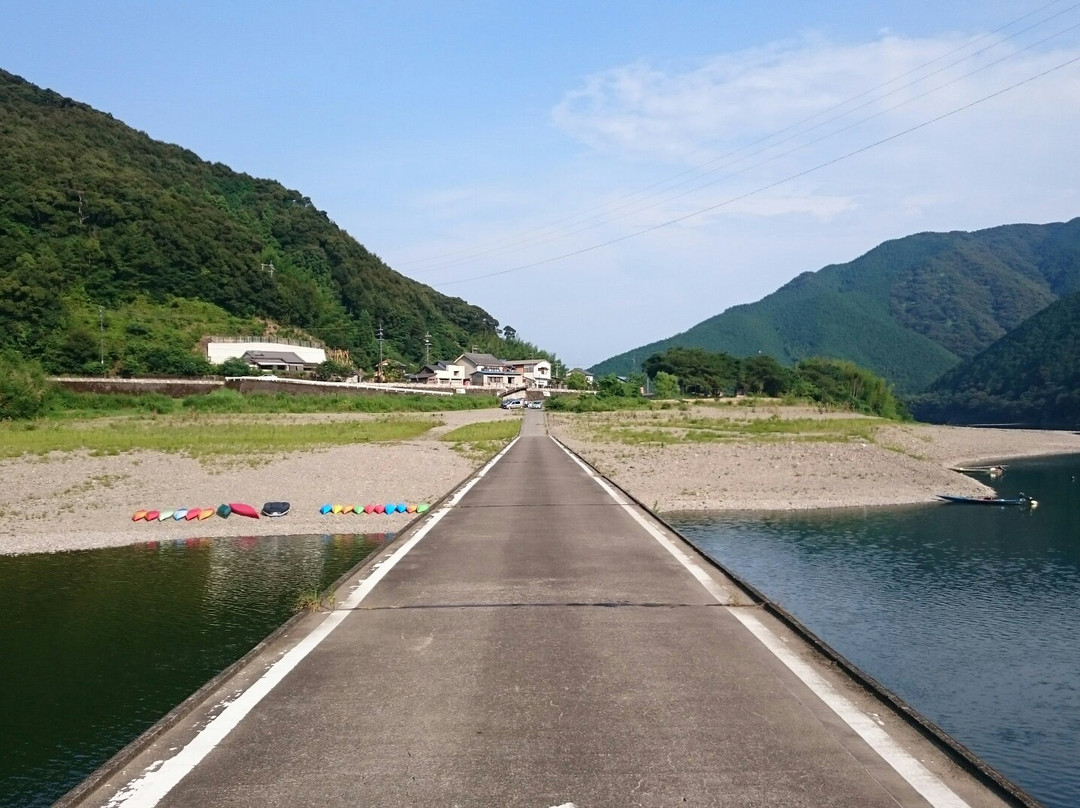 四万十市旅游景点-勝間沉下橋