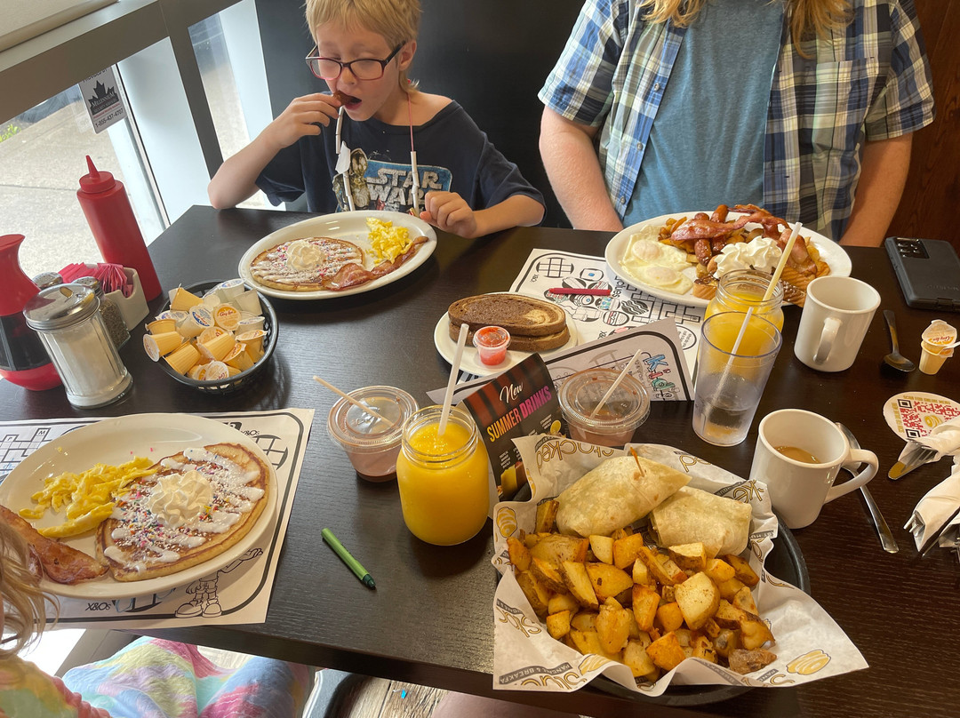 Stacked Pancake and Breakfast House