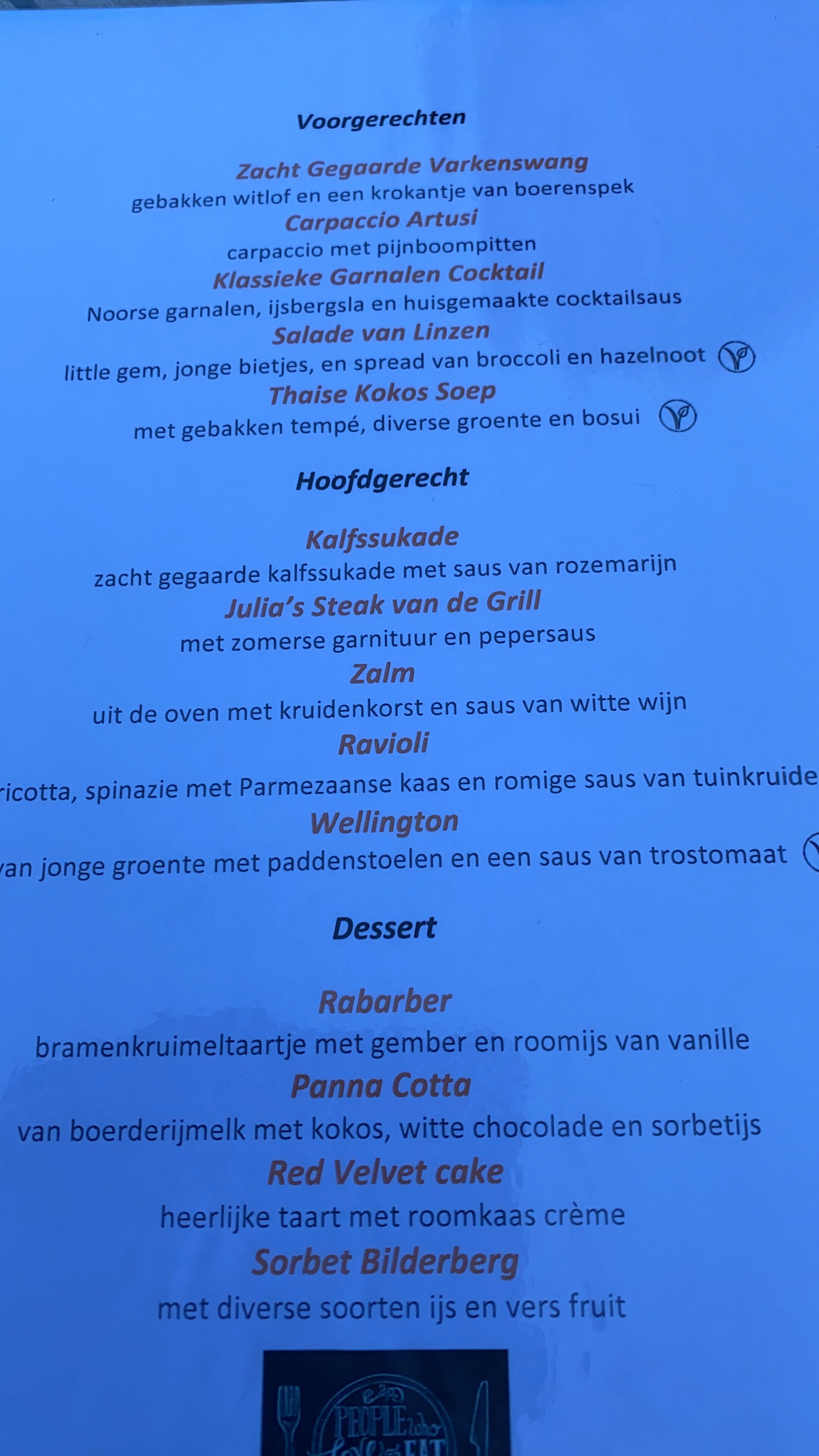 Hotel De Bilderberg-餐饮