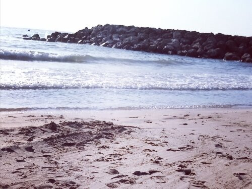 Platja de Cubelles景点图片