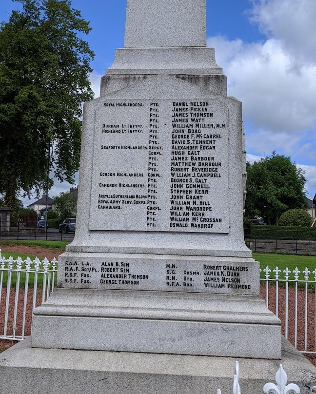 Stewarton War Memorial景点图片