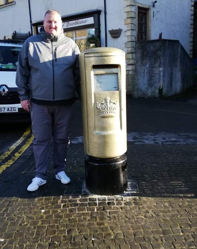 Andy Murray's Gold Post Box-Dunblane必去景点