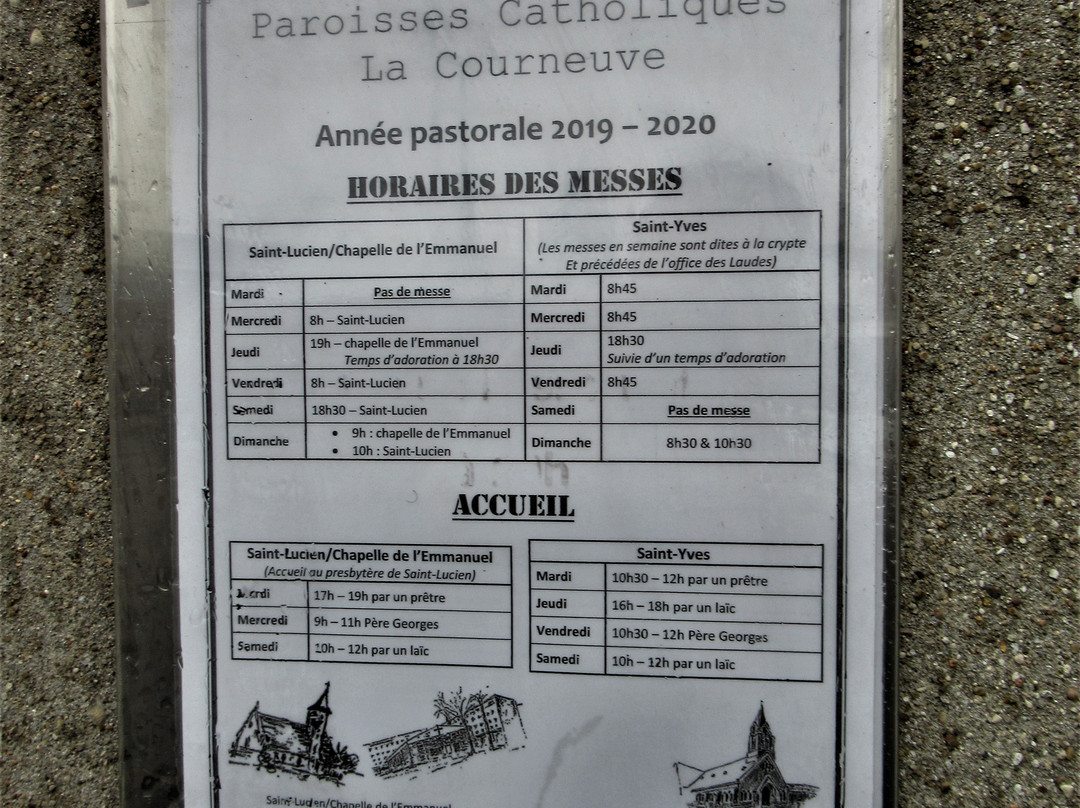 Eglise Saint Lucien-La Courneuve必去景点