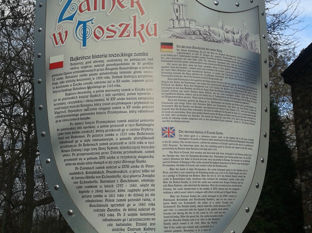Toszek Castle-Toszek必去景点
