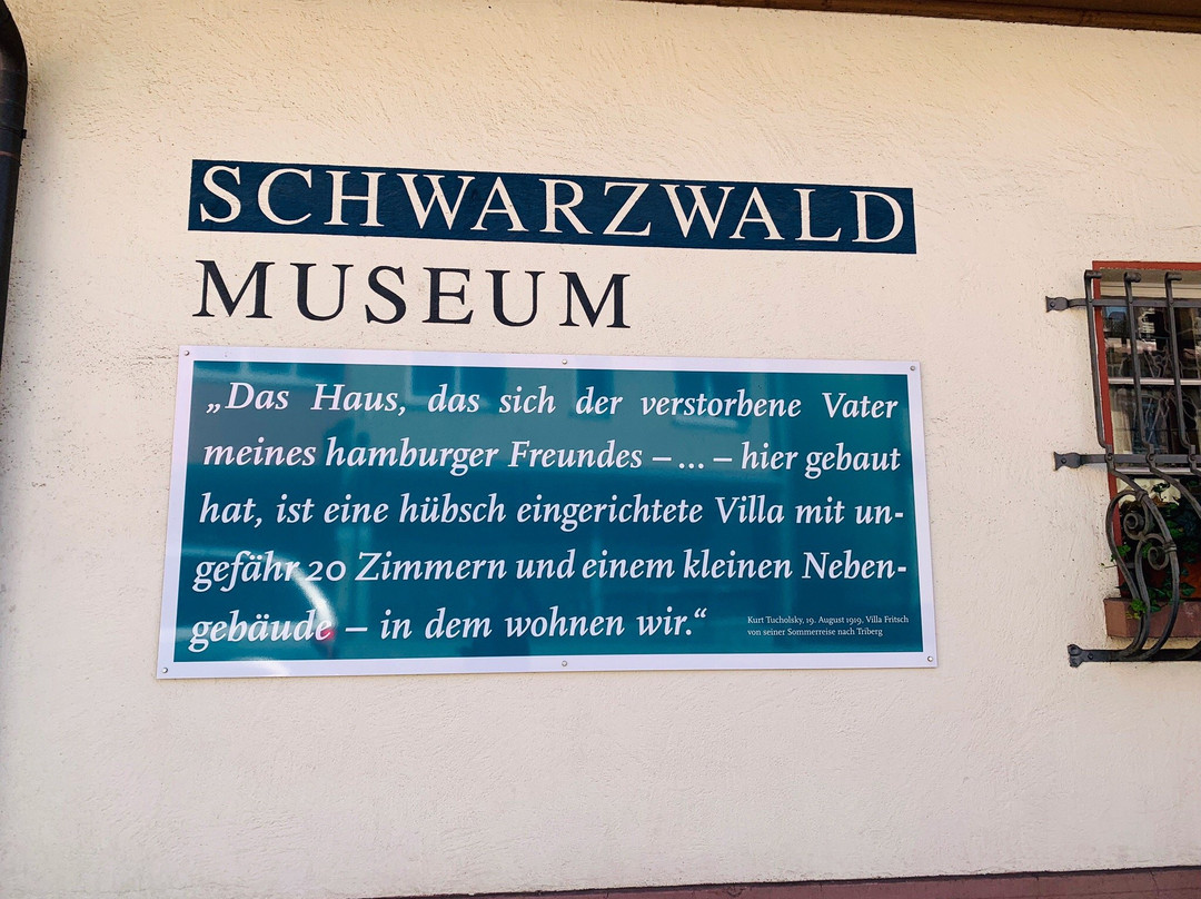 Black Forest Museum (Schwarzwaldmuseum)景点图片