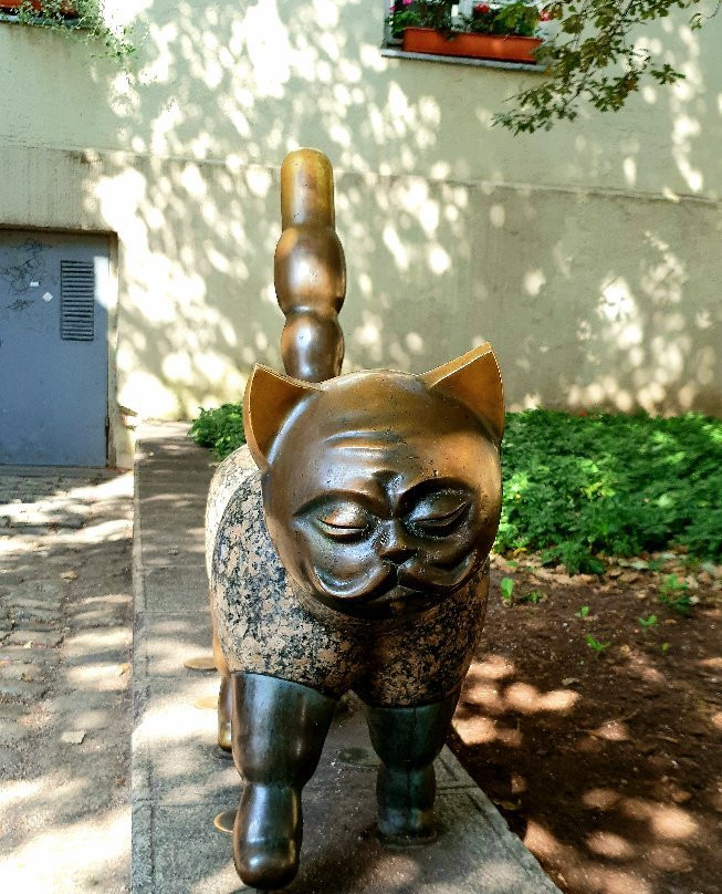 Sculpture Cat Klaipedis-克莱佩达必去景点