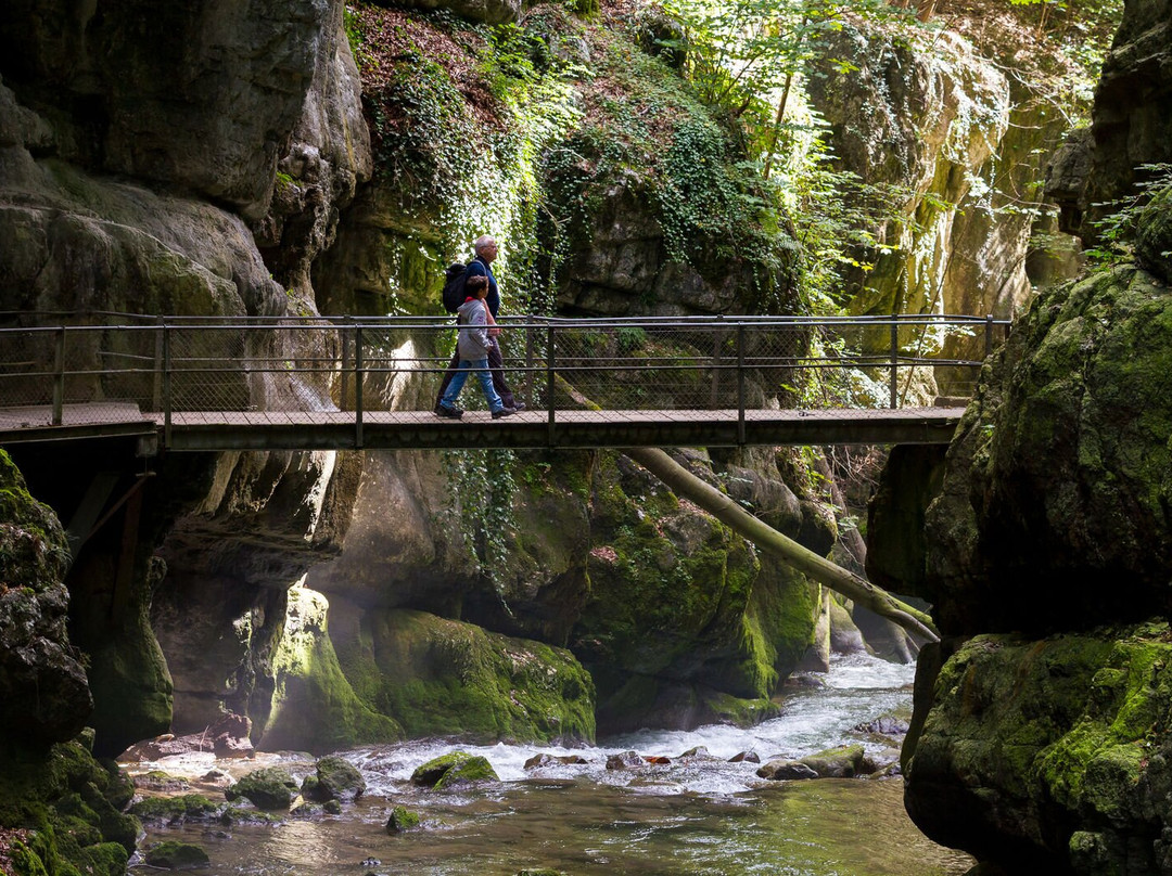 Riddle in TheTaubenloch Gorge