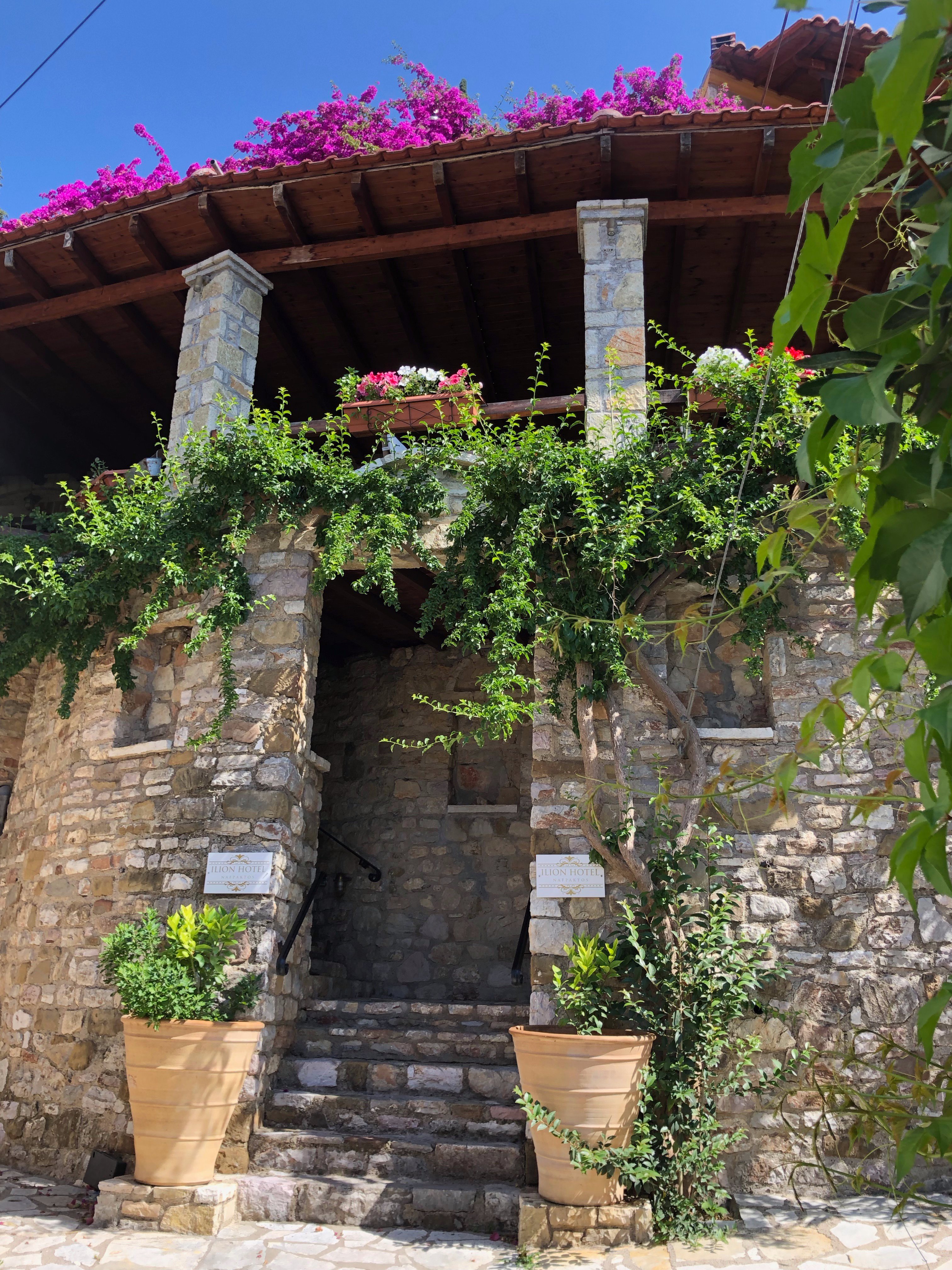 Ilion Hotel Nafpaktos-浴室