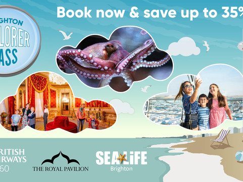 Brighton Explorer Pass-布莱顿必去景点