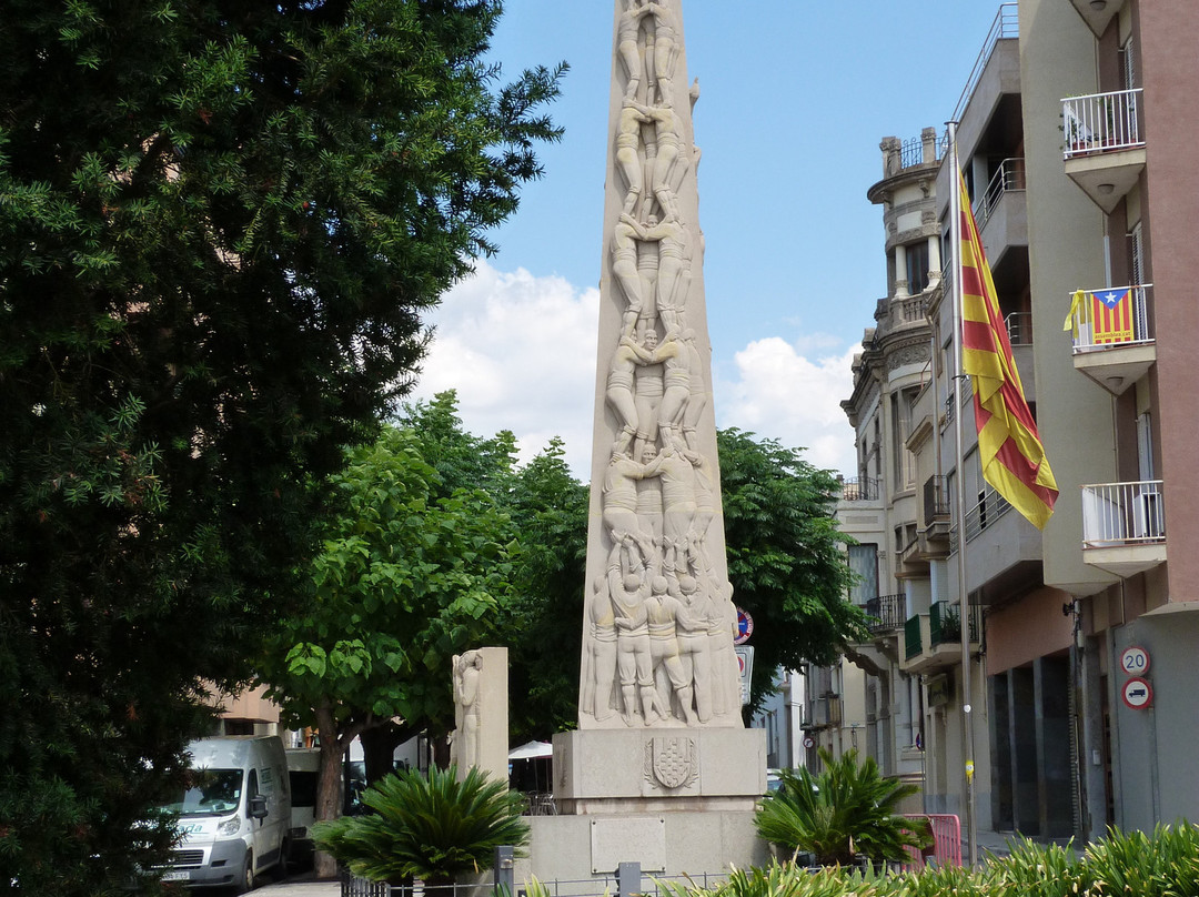 Monumento a Los Xiquets de Valls, Castellers o Torres Humanas景点图片