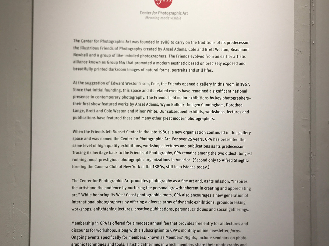 Center for Photographic Art-卡梅尔必去景点