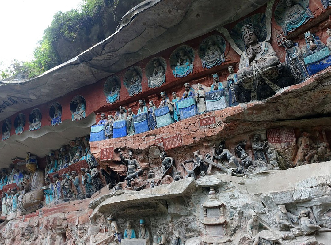 石门山摩崖-大足县必去景点