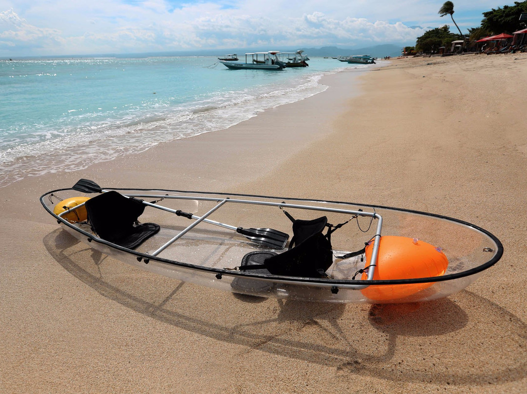 See Through & Clear Bottom Kayaks Gili Islands-吉利特拉万安必去景点