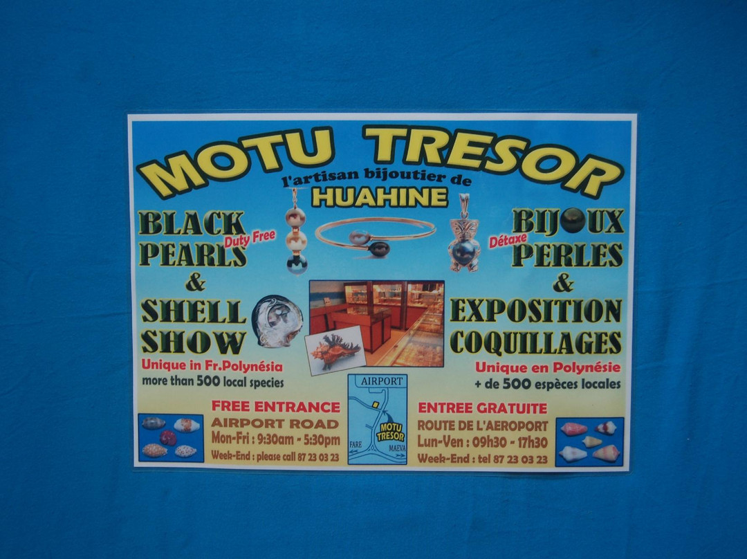 Motu Tresor-Huahine必去景点
