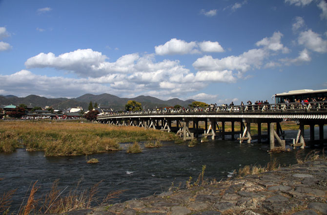 渡月桥-京都市必去景点
