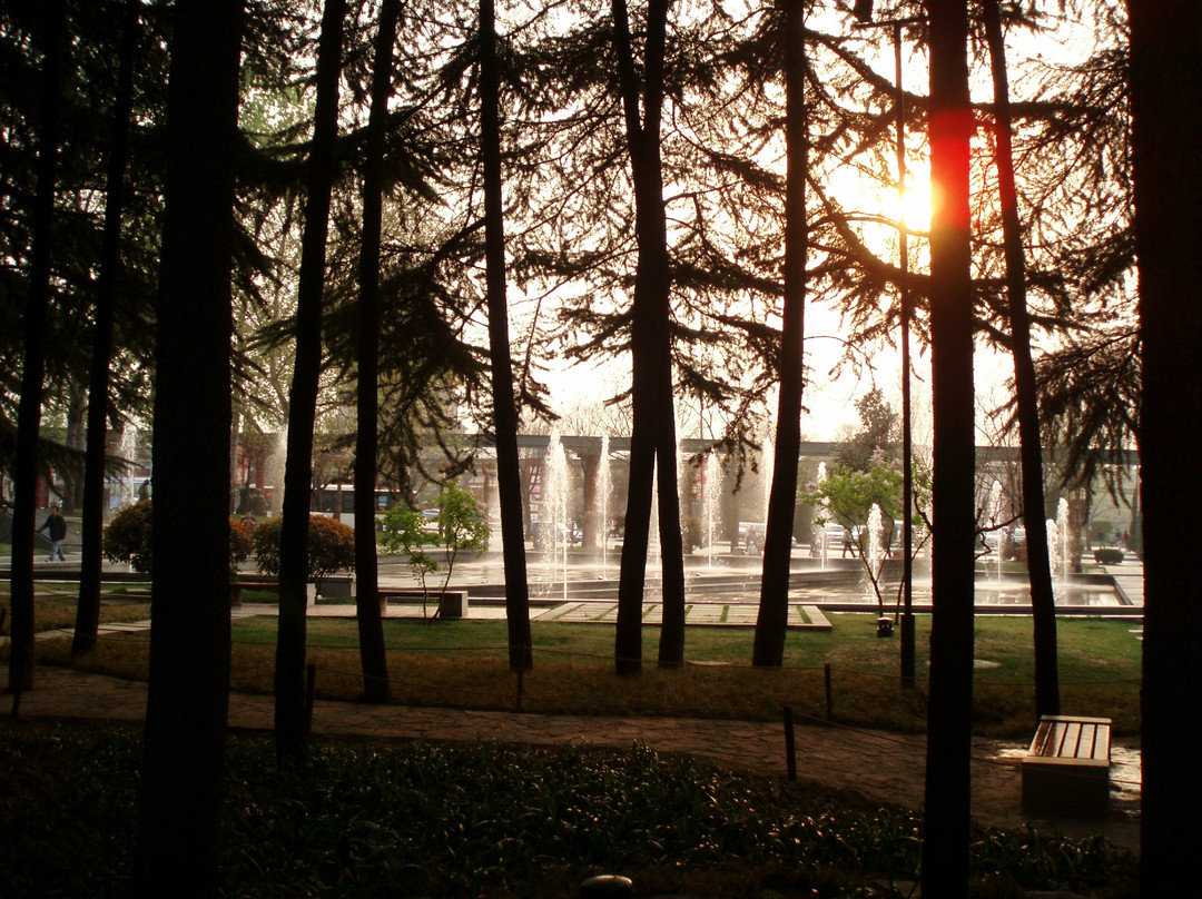 大雁塔北广场-西安市必去景点