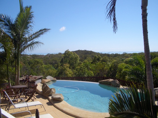 Grasstree Beach Bed & Breakfast-泳池