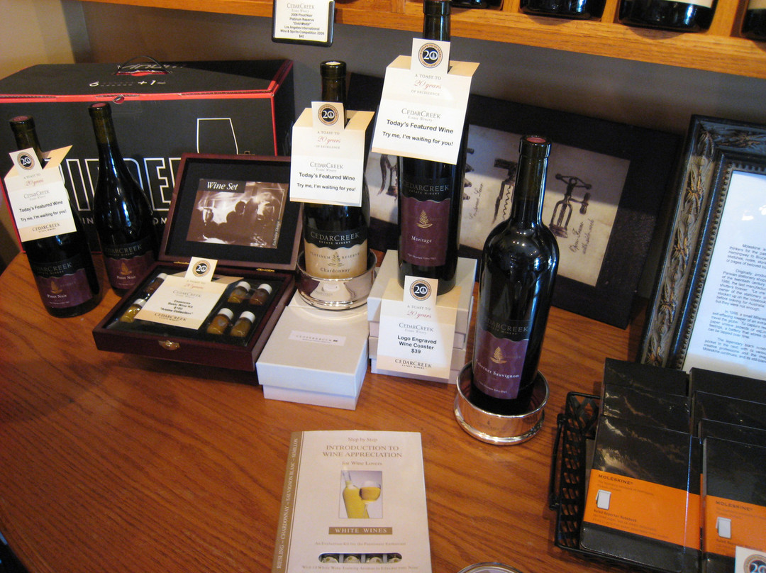 Cedarcreek Estate Winery-基洛纳必去景点