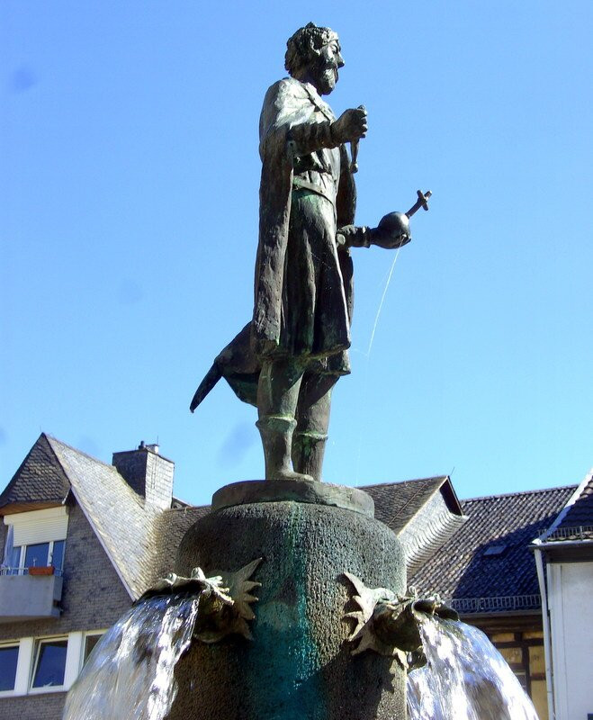 Zwentibold Brunnen, in Bad Münstereifel.景点图片