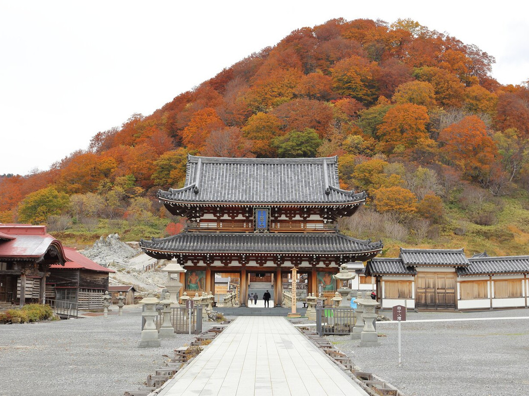 Mt. Osore Bodaiji Temple-陆奥市必去景点