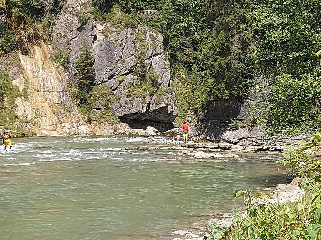 Ammerschlucht im Bereich der Scheibum
