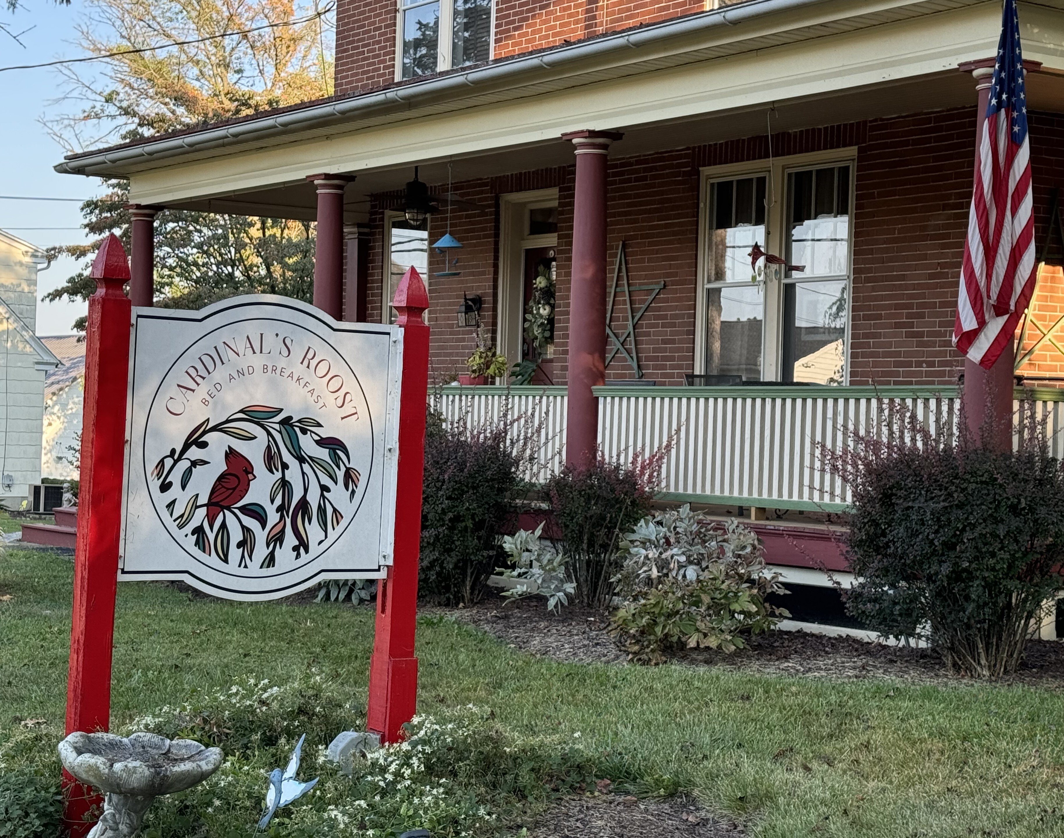 Cardinal's Roost Bed and Breakfast-浴室