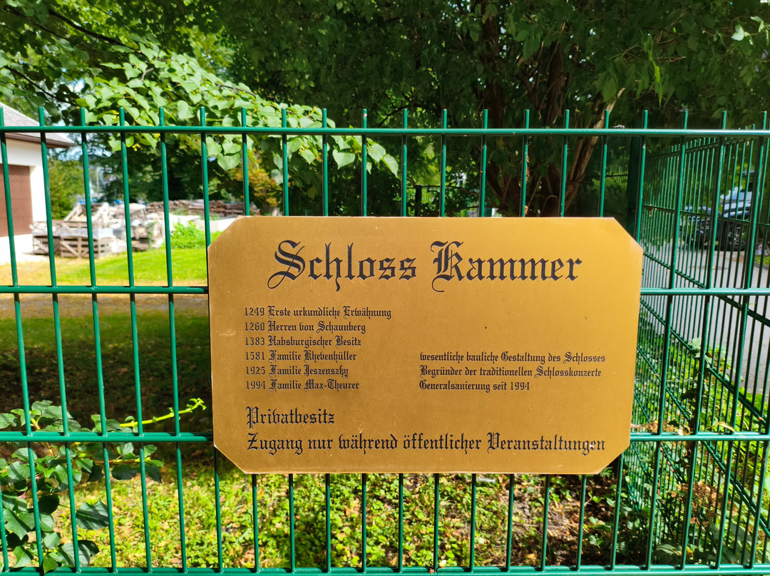 Schloss Kammer-Schoerfling am Attersee必去景点