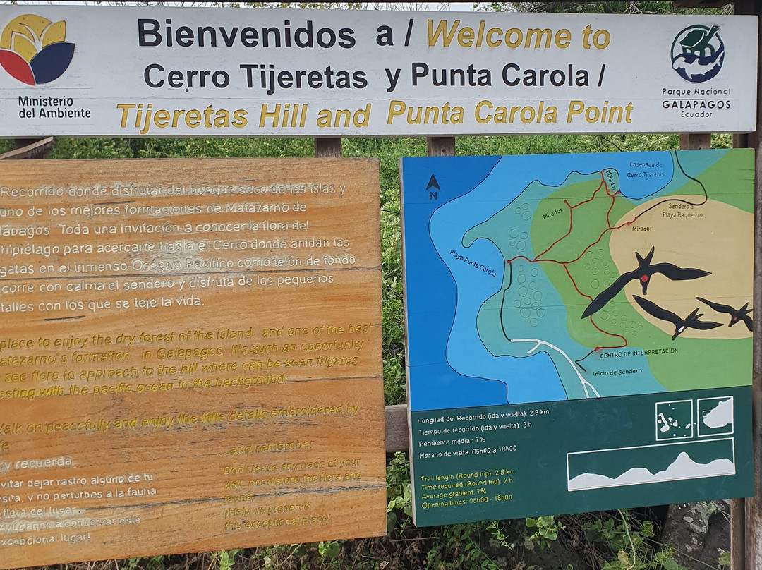 Cerro Tijeretas-Puerto Baquerizo Moreno必去景点