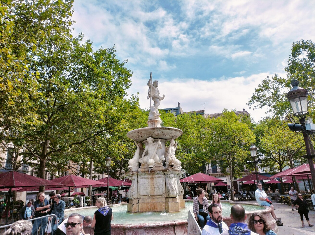Fountain of Neptune-卡尔卡松必去景点