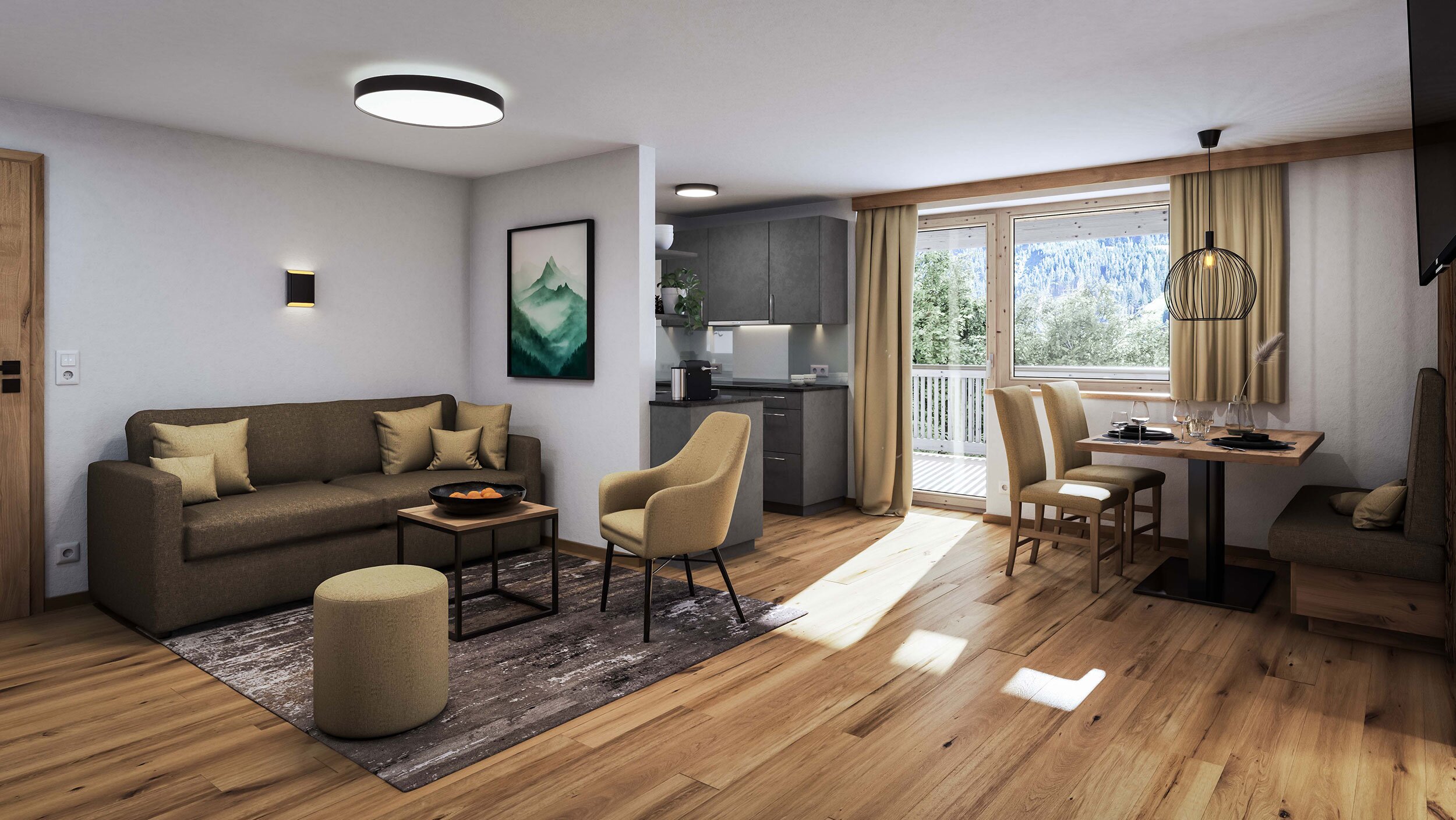 Monika & Montafon Chalets-客卧