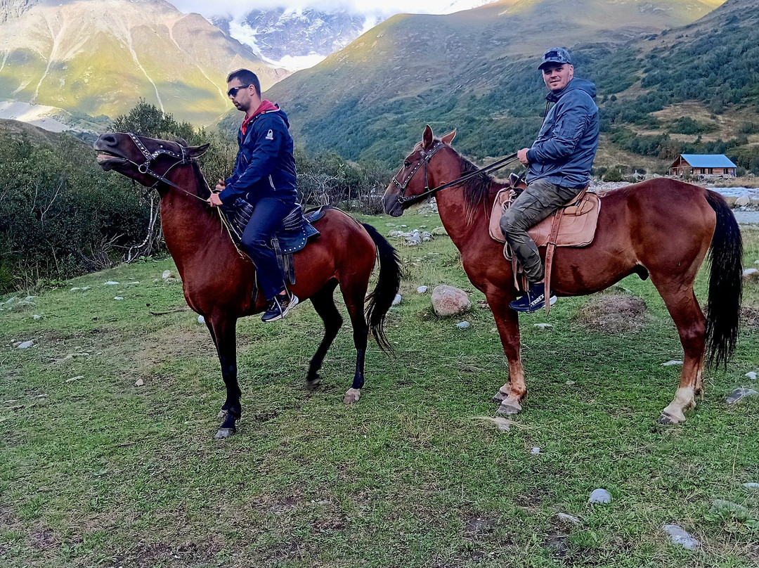Horse rentals in Ushguli-Ushguli必去景点