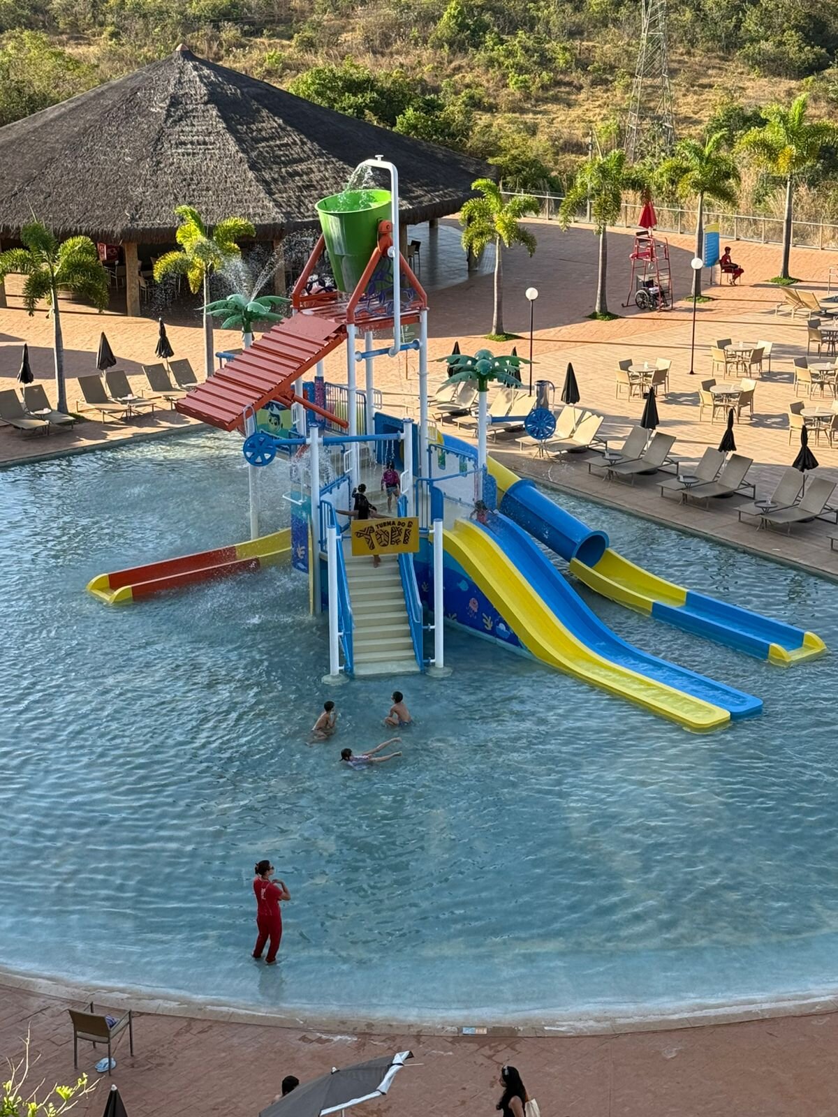 Tauá Resort & Convention Alexânia-泳池