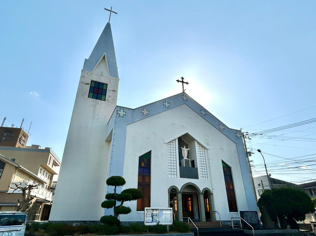 Fukue Catholic Church-五岛市必去景点