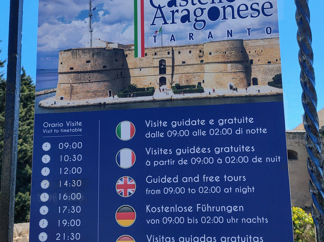 Castello Aragonese-塔兰托必去景点