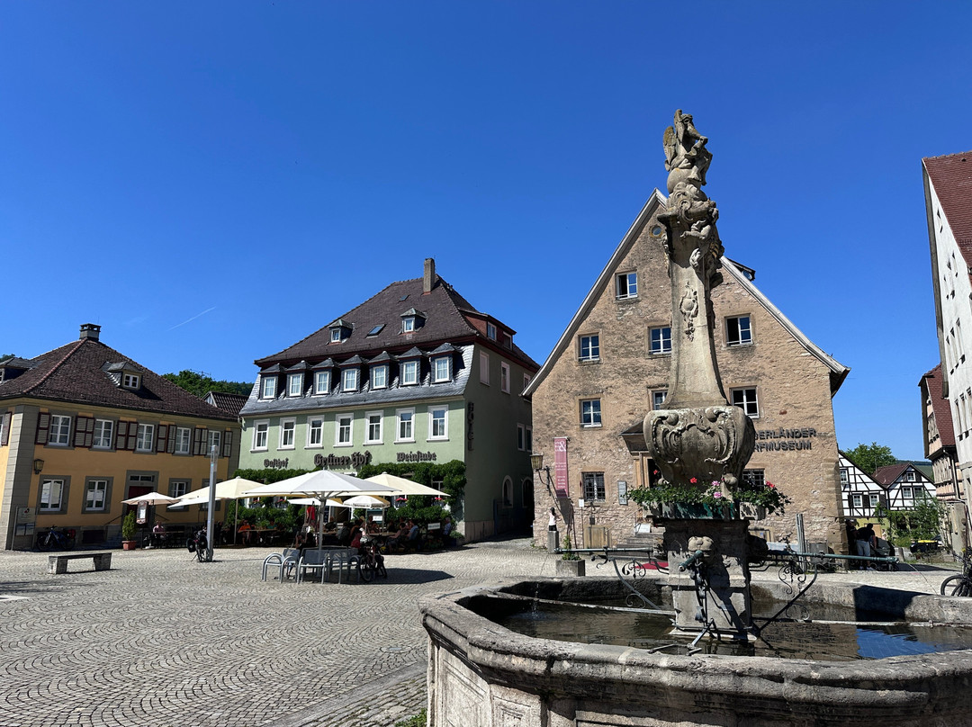 Marktplatz - Stadt Weikersheim-魏克尔斯海姆必去景点