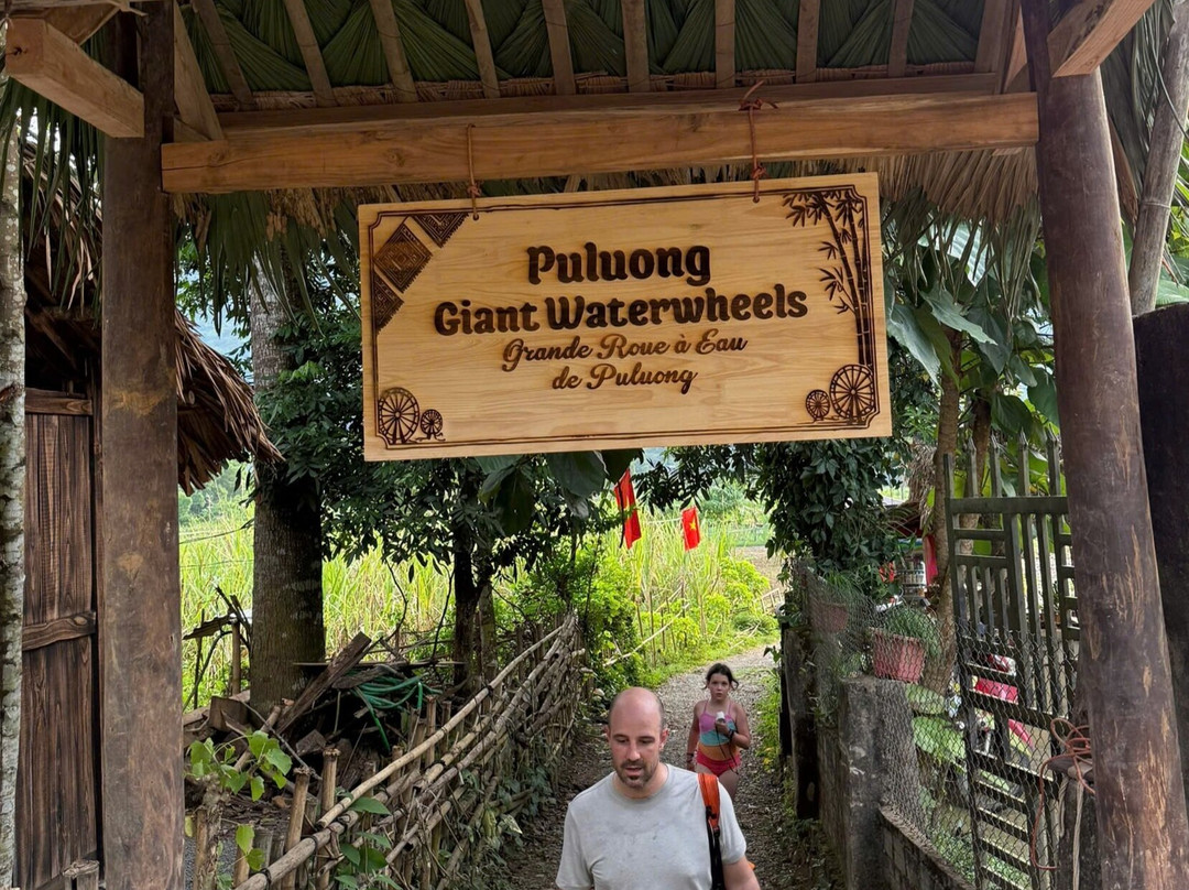 Puluong Giant Waterwheel-清化必去景点