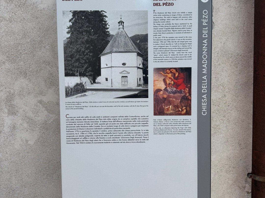 Chiesa della Madonna del Pézo