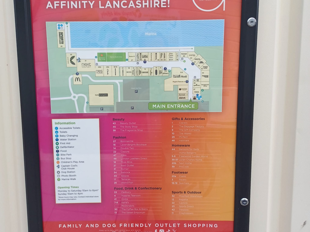 Affinity Lancashire Outlet Shopping-Fleetwood必去景点