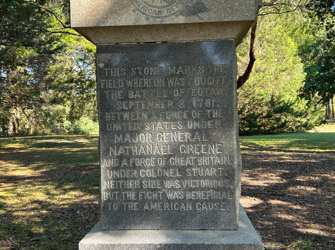 Eutaw Springs Battlefield Park-Eutawville必去景点