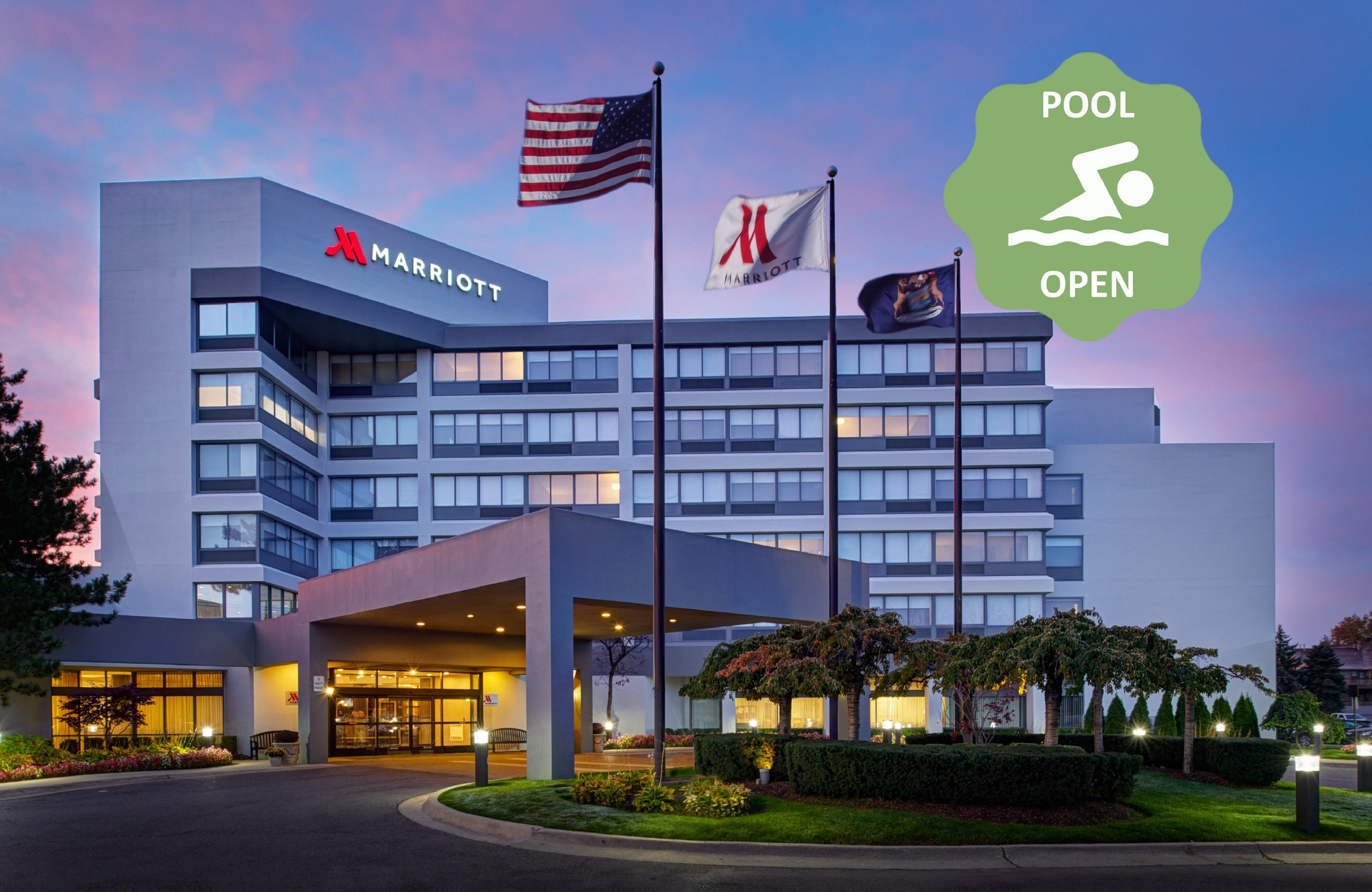 底特律南菲尔德万豪酒店-官方